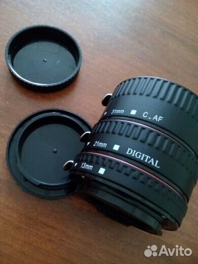 Макро кольца 3 шт для Canon Eos
