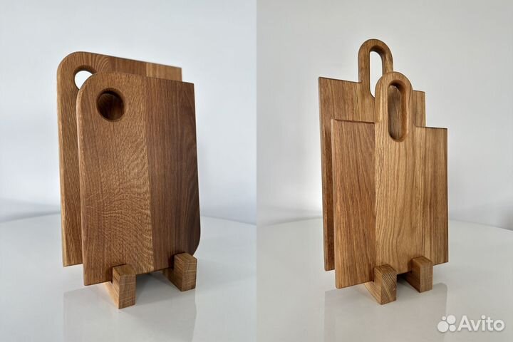 Набор разделочных досок из дуба