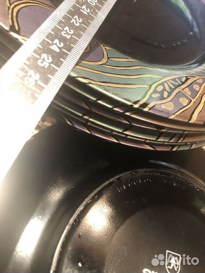 Посуда франция - бульонница, 6 тарелок