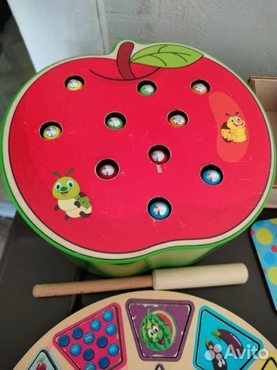 Развивающие игрушки пакетом