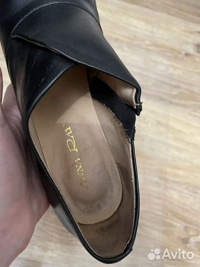 Ботильоны натуральная кожа