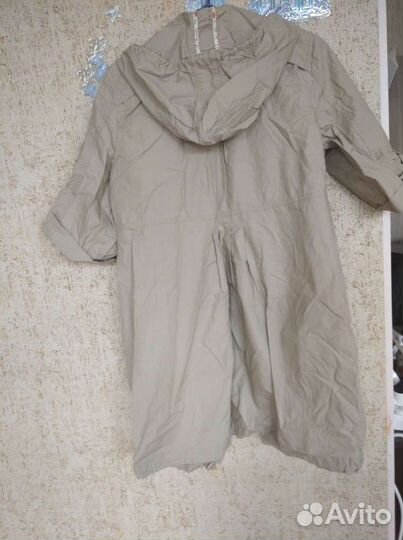 Плащ для девочки,из натуральной ткани