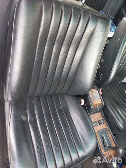 Кожаный салон w124 седан