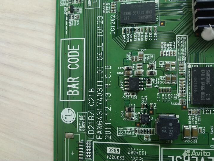 Материнская плата EAX64317403(1.0)