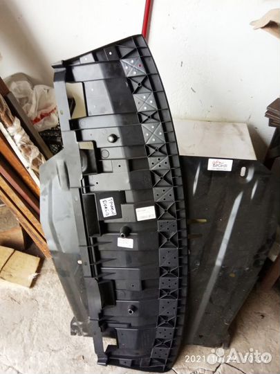 Защита двигателя и переднего бампера