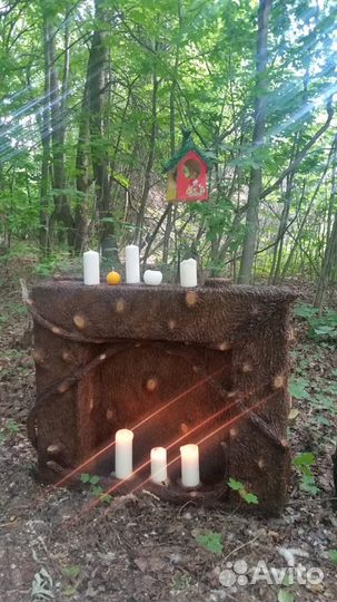 Каминный портал декор