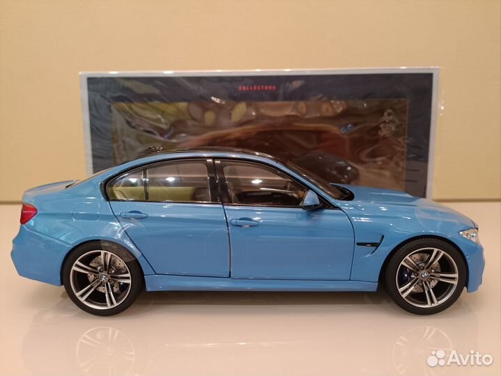 BMW M3 V (F80) 14-18г. Голубой 1:18