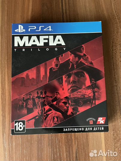 Mafia trilogy PS4 (Б/У) RUS