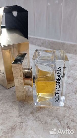 Dolce&gabbana the one edp 50 мл остаток 30 мл
