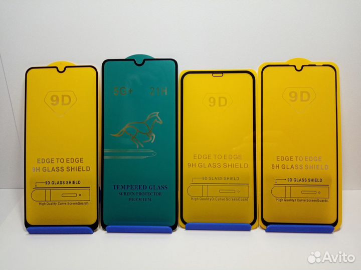 Защитное стекло Xiaomi,Samsung,Honor,iPhone,Tecno