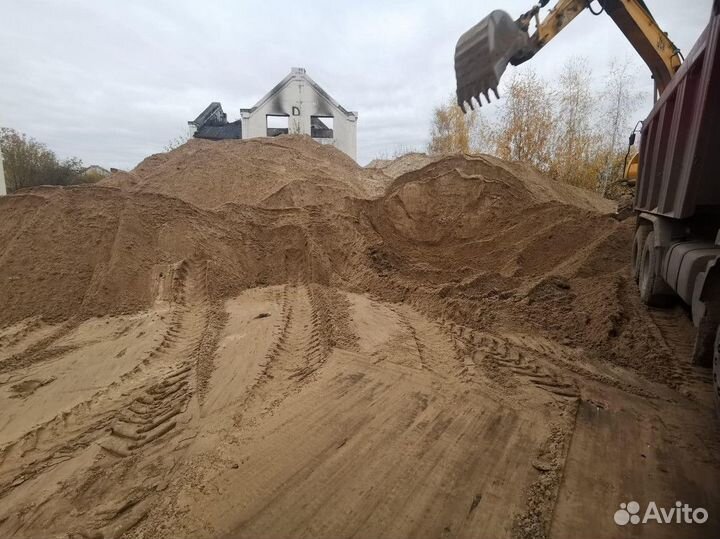 Пескогрунт с доставкой