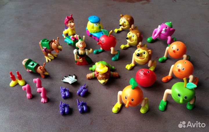 Игрушки из 90х Киндер, Дисней, Frufoo Onken винтаж