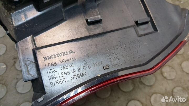 Фонарь (задний) Acura RDX, 2016