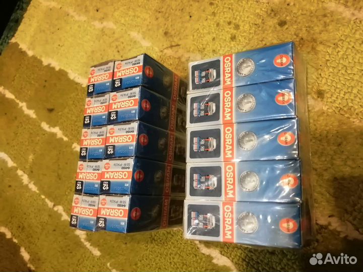 Лампочки Osram H1, h4 H3