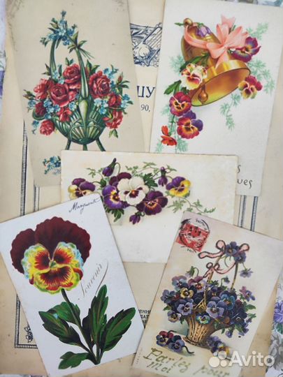 Набор старинных открыток