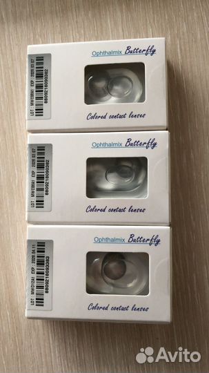 Линзы контактные Ophthalmix