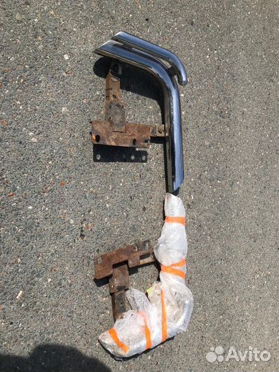 Хром задний на Land Cruiser Prado