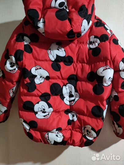 Куртка zara Микки 110-116