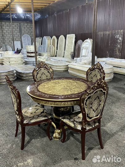 Стол и стулья новые Обеденная группа стол стулья