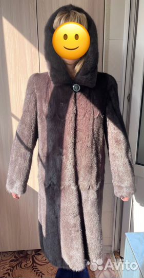 Шуба норковая 46 48 длинная