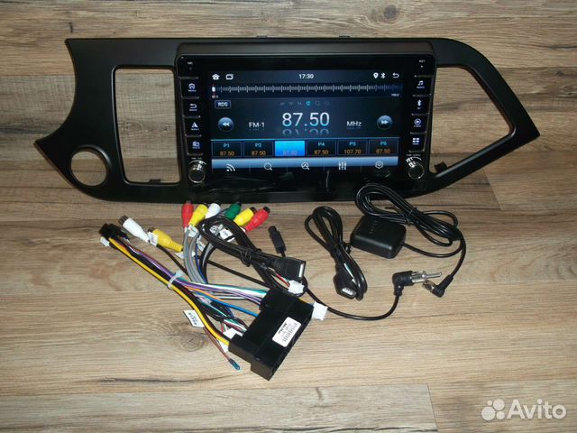 Магнитола Kia Picanto Android физические кнопки