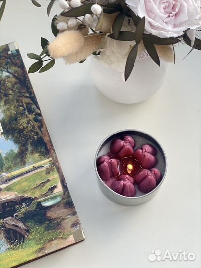 Ароматизированные свечи ручной работы