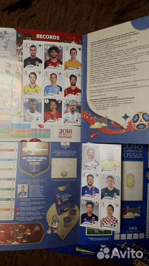 Журнал Fifa Russia world cup panini 2018