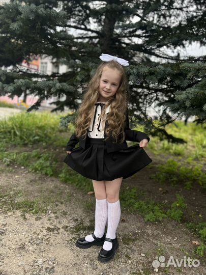 Школьная форма для девочки 122 128 черная