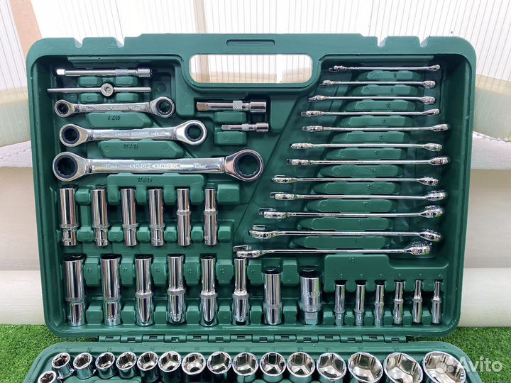 Набор инструментов ключей 150 предметов