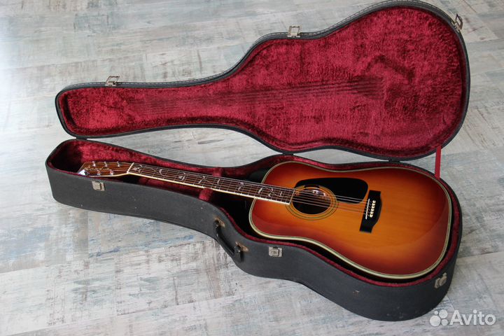 Morris lf-5 Акустическая гитара 1983 года