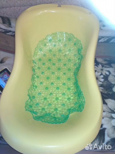 Ванна для купания + коврик+горшок