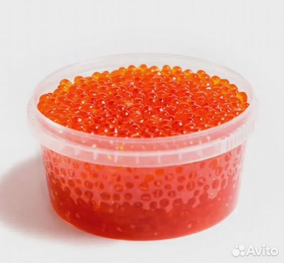 Красная икра кета