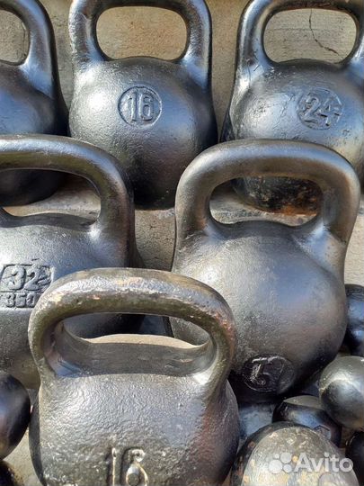 Гири 16-24-32 кг.ссср