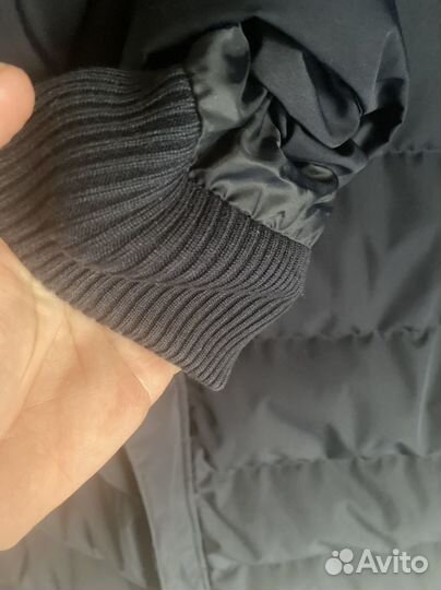 Пуховик мужской длинный