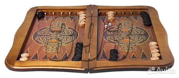 Нарды, шашки Персидские (резные) (39463)