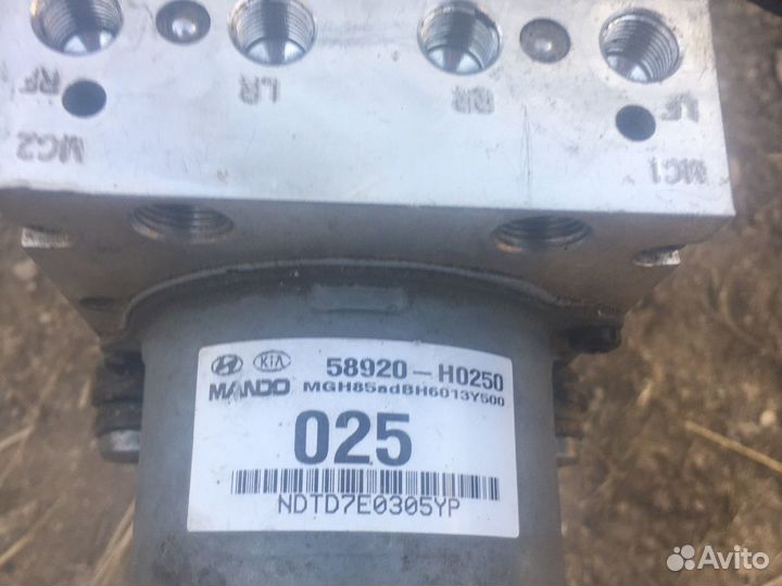 Блок абс kia rio 2018