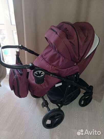 Коляска 3 в 1 adamex reggio