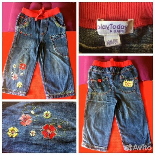 Детские вещи на девочку р.86-92 импорт