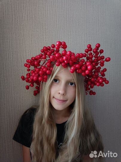 Венок с ягодами Рябинка осенний