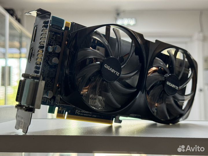 Видеокарта gigabyte windforce GTX 660 Ti 2GB