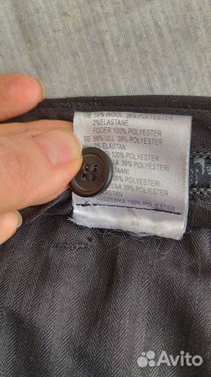 Мужские брюки Kappahl 52 р., шерстяные