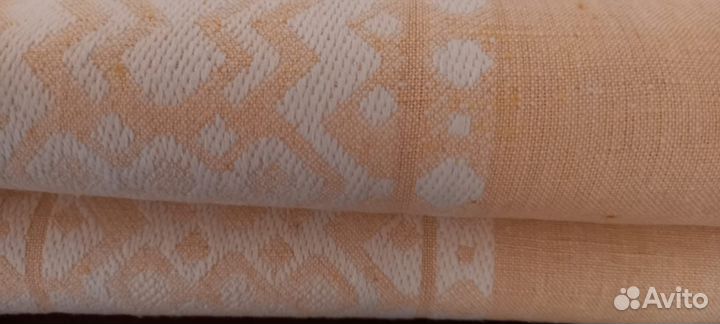 Портьеры льняные(2шт)