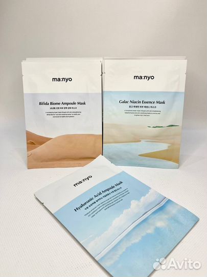 Маска тканевая Manyo Bifida Galac Niacin Hyaluron