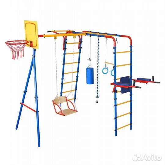 Уличный детский комплекс юный атлет Уличный Плюс