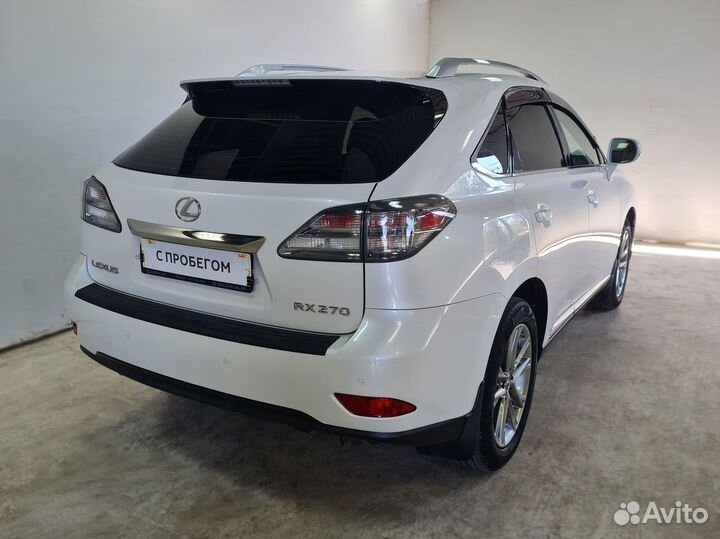 Lexus RX 2.7 AT, 2011, 88 396 км