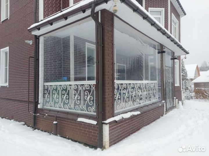 Мягкие окна для беседки