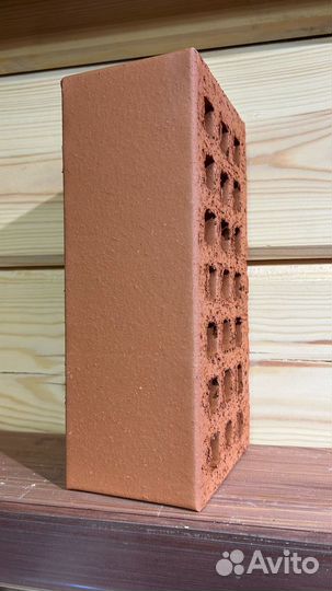 Кирпич Облицовочный Полуторный Терракотовый кемма