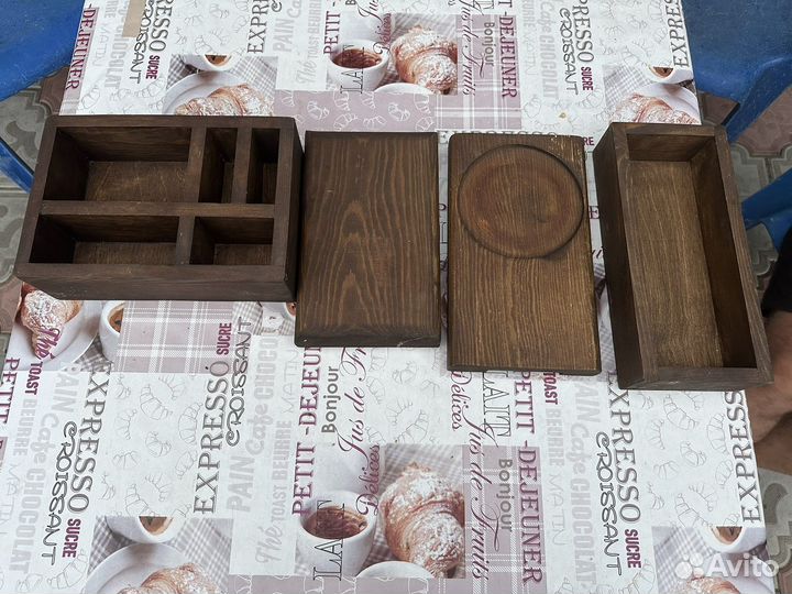 Салфетницы деревянные