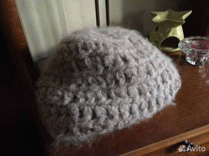 Шапка из настоящего козьего пуха. Монголия