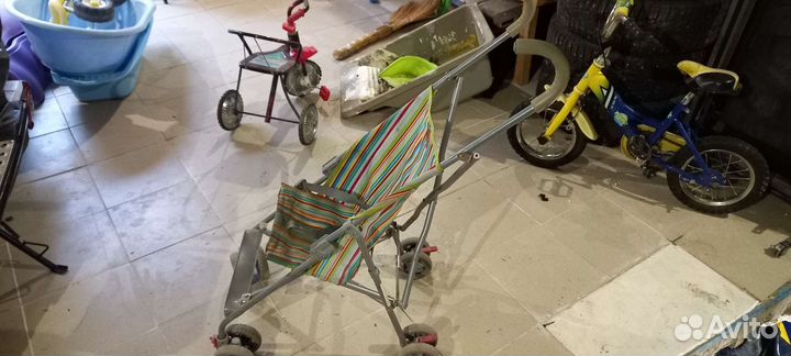 Коляска трость